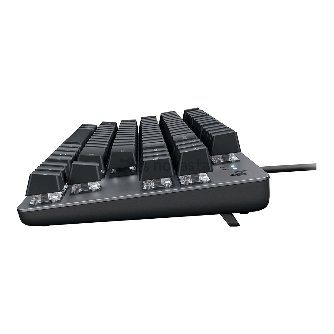 Klaviatūra Logitech K835 TKL, SWE, pilka laidinė