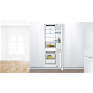 Bosch, 267 л, высота 178 см - Интегрируемый холодильник