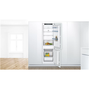 Bosch, 267 L, height 178 cm - Built-in Refrigerator