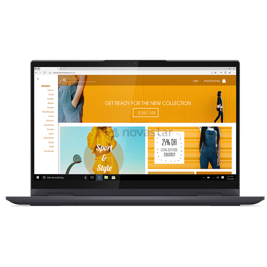 Nešiojamas kompiuteris Lenovo Yoga 7 14ITL5/Intel Core i5-1135G7/Intel Iris Xe Graphics/512GB SSD; 16GB RAM/W10H/BT/USB-C/Nordic