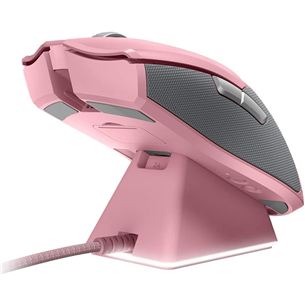 Razer Viper Ultimate, розовый - Беспроводная оптическая мышь + док-станция