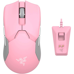 Razer Viper Ultimate, pink - Wireless Optical Mouse + Dock