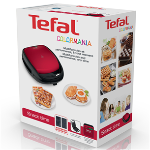 Sumuštinių ir vaflių keptuvė Tefal SW341031