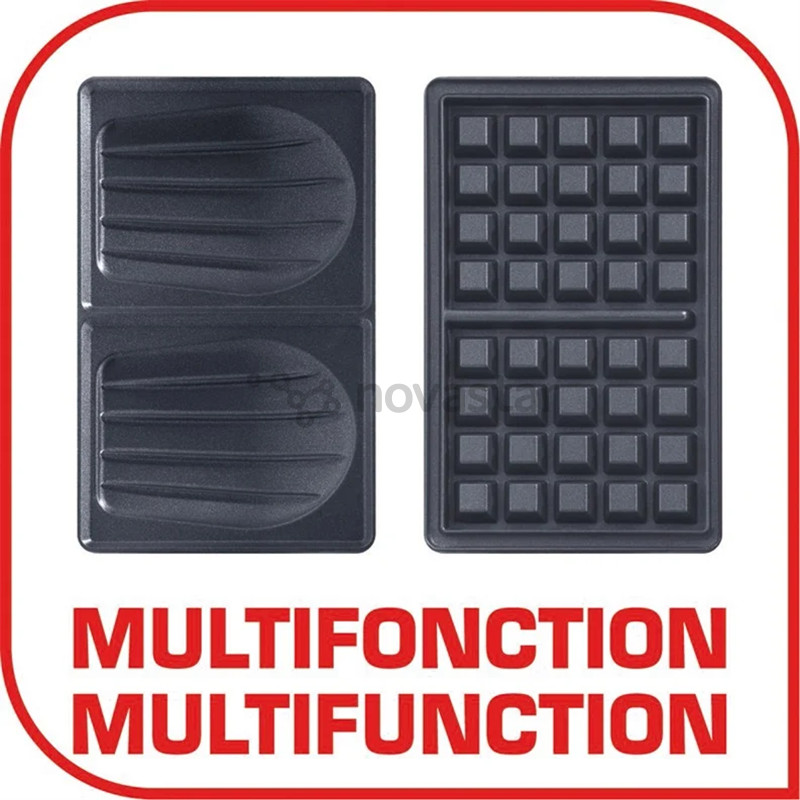 Sumuštinių ir vaflių keptuvė Tefal SW341031