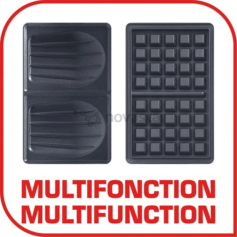Sumuštinių ir vaflių keptuvė Tefal SW341031