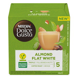 Nescafe Dolce Gusto Almond Flat White, 12 portions - Coffee capsules