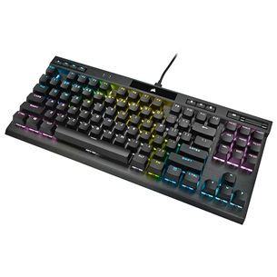 Klaviatūra Corsair K70 TKL RGB CS MX Red, SWE, laidinė