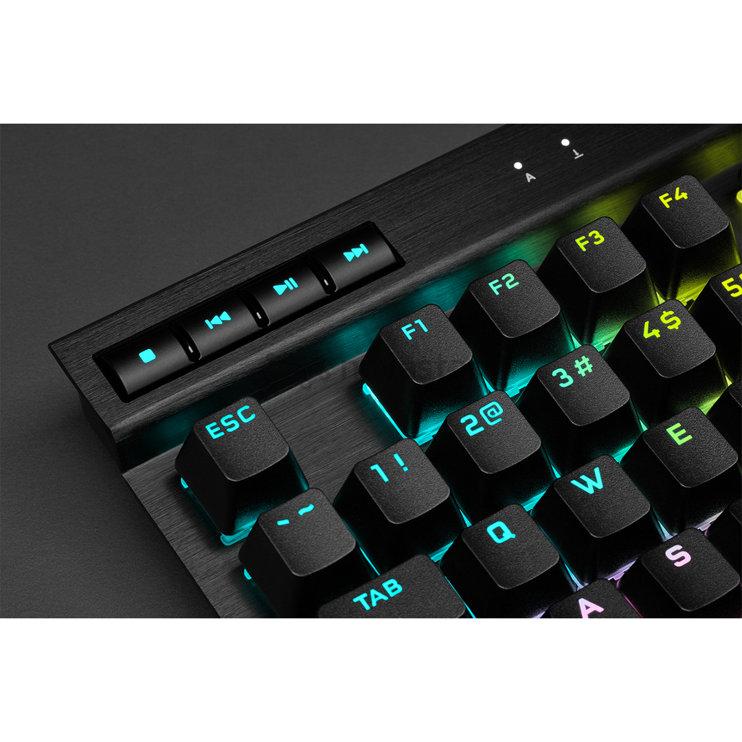 Klaviatūra Corsair K70 TKL RGB CS MX Red, SWE, laidinė