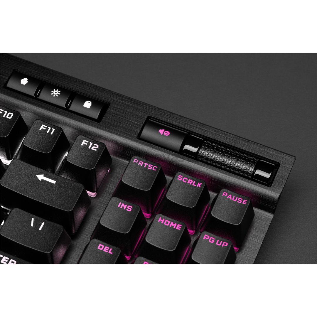 Klaviatūra Corsair K70 TKL RGB CS MX Red, SWE, laidinė