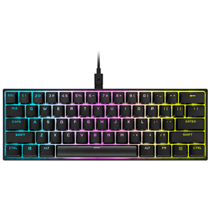 Corsair K65 Mini MX Red, SWE, черный - Механическая клавиатура