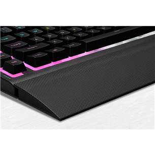 Klaviatūra Corsair K55 PRO XT RGB Rubber Dome, SWE, laidinė