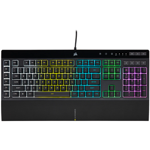 Klaviatūra Corsair K55 PRO, ENG, black CH-9226765-NA