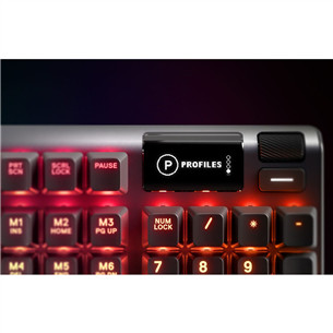 SteelSeries Apex 5 Blue Switch, US, juoda - Klaviatūra