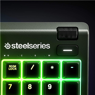 Klaviatūra SteelSer0ies Apex 3, US, laidinė