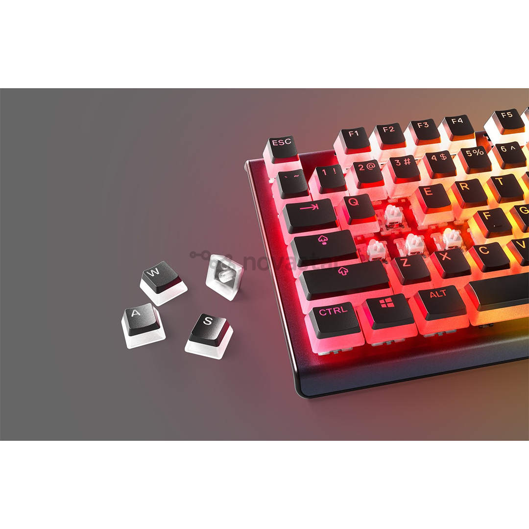 Klaviatūros mygtukai Steelseries PrismCAPS, SWE, Black
