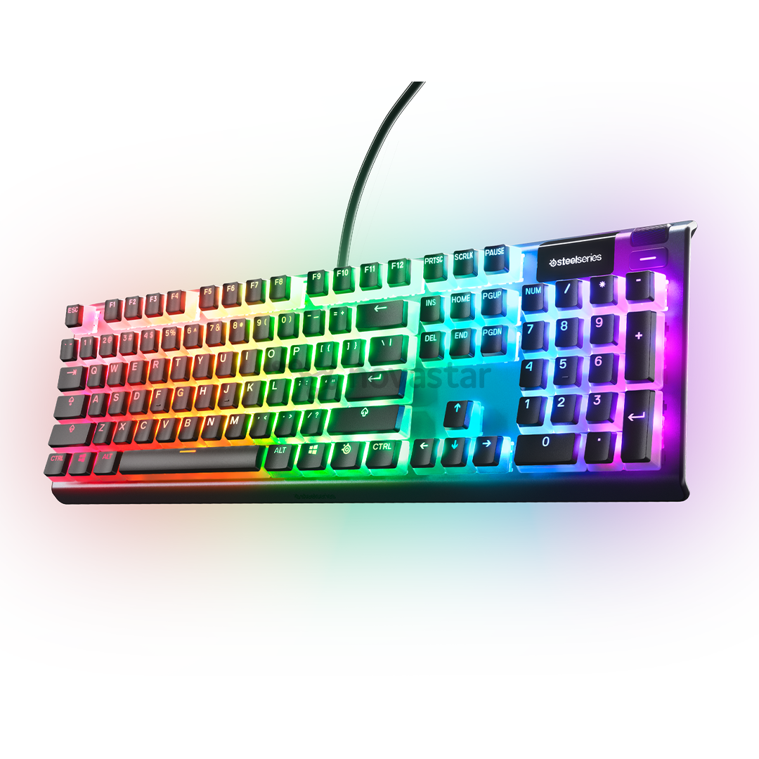 Klaviatūros mygtukai Steelseries PrismCAPS, SWE, Black