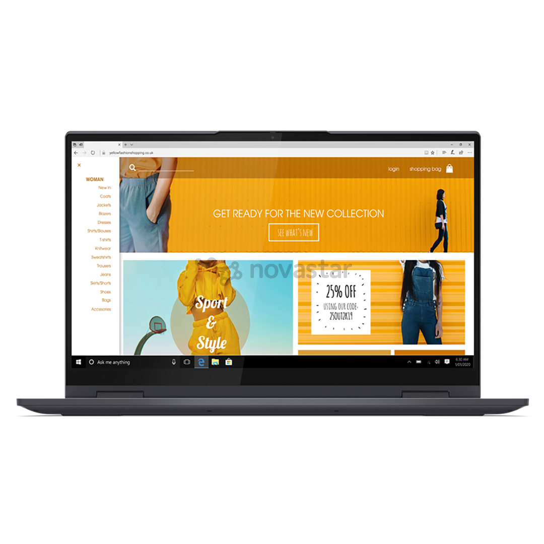 Nešiojamas kompiuteris Lenovo Yoga 7 15ITL5/Intel Core i7-1165G7/Intel Iris Xe Graphics/1 TB SSD; 16 GB RAM/W10H/BT/Nordic