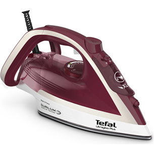 Tefal Ultragliss Plus, 2800 W, dark red/whoite - Steam iron FV6810E0