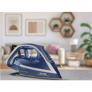 Tefal Ultragliss Plus, 2800 Вт, белый/фиолетовый - Паровой утюг