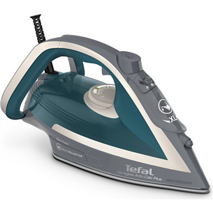 Tefal Ultragliss Plus, 2800 Вт, белый/серый/зеленый - Паровой утюг FV6842E0