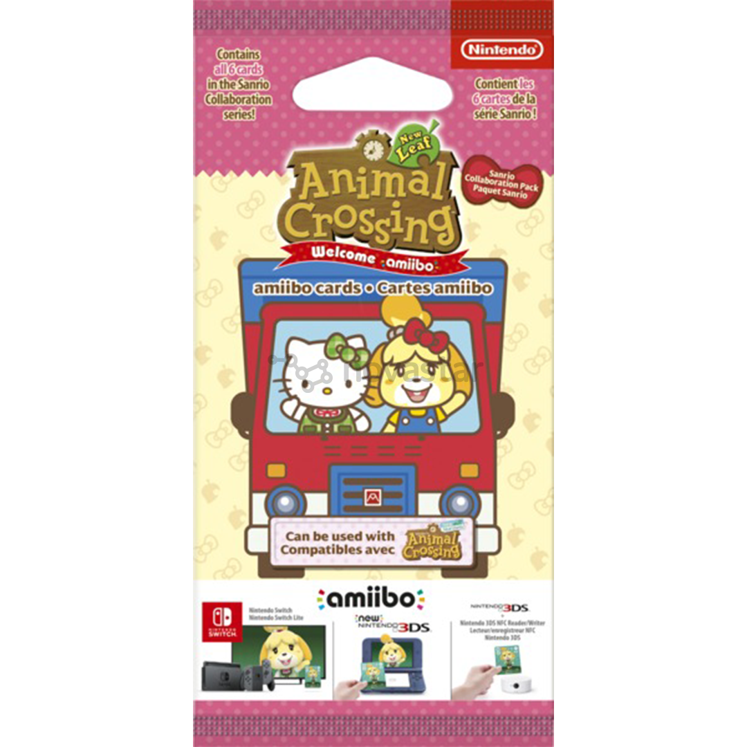 Amiibo kortelės Nintendo Animal Crossing Sanrio Collaboration (6pc)