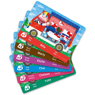 Amiibo kortelės Nintendo Animal Crossing Sanrio Collaboration (6pc)