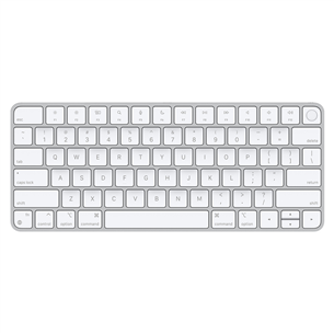 Klaviatūra Apple Magic Keyboard with Touch ID, RUS, silver