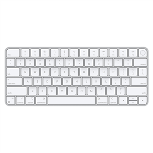 Klaviatūra Apple Magic Keyboard with Touch ID, RUS, silver MK293RS/A