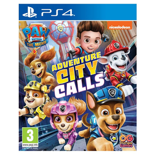 PS4 game Paw Patrol: Adventure City Calls