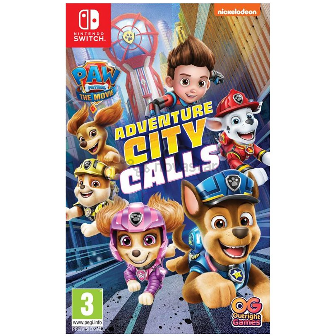 Žaidimas Switch Paw Patrol: Adventure City Calls