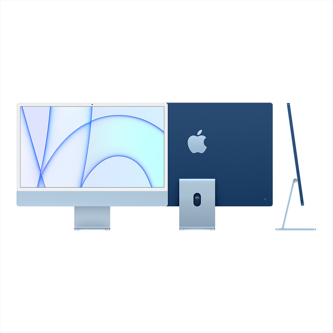 Stacionarus kompiuteris Apple iMac 24'', 2021, RUS, Blue, Z12X001K0