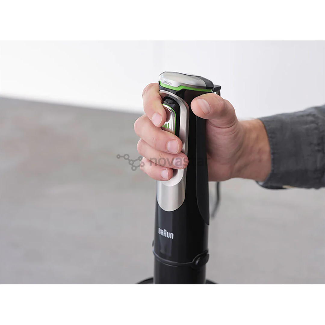 Braun MultiQuick 9 Spice, 1200 W, juodas/nerūdijančio plieno - Trintuvas