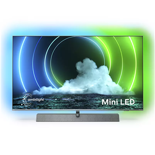 Philips MiniLED 4K UHD, 65", central stand, gray - TV 65PML9636/12