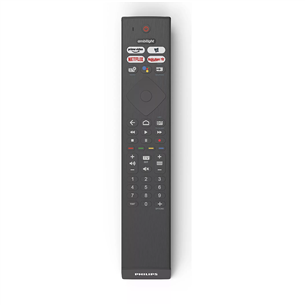 Philips LCD 4K UHD, 75", feet stand, silver - TV