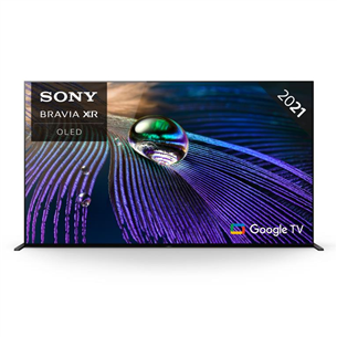 Sony XR A90J, 83'', 4K UHD, OLED, feet stand, black - TV