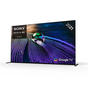 Sony XR A90J, 83'', 4K UHD, OLED, feet stand, black - TV