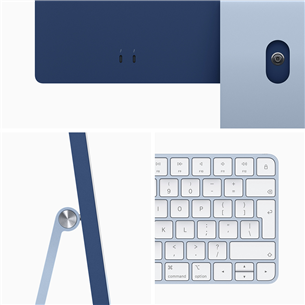 Stacionarus kompiuteris Apple iMac 24''/ 2021/ RUS/ Blue