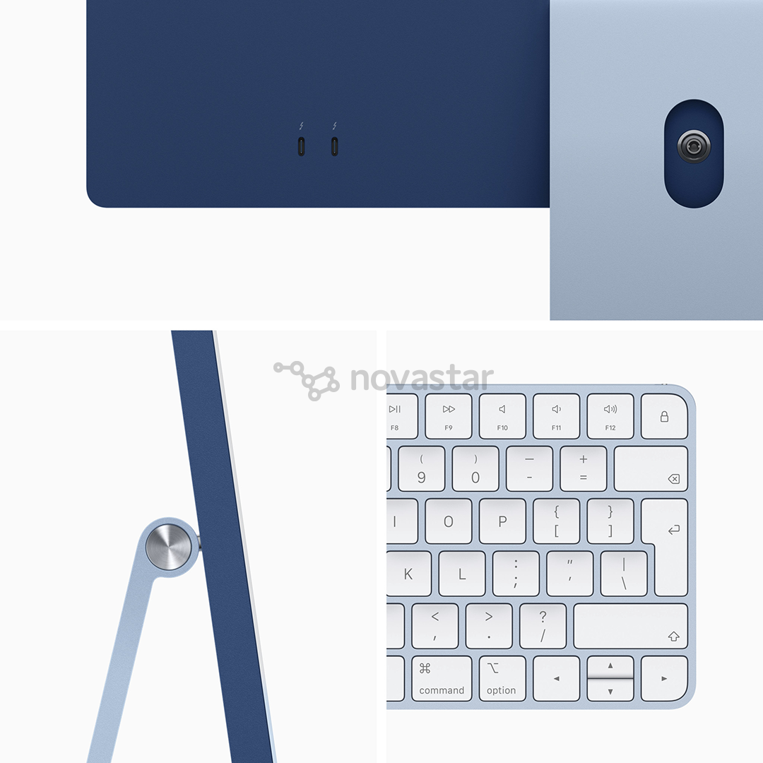 Stacionarus kompiuteris Apple iMac 24''/ 2021/ RUS/ Blue