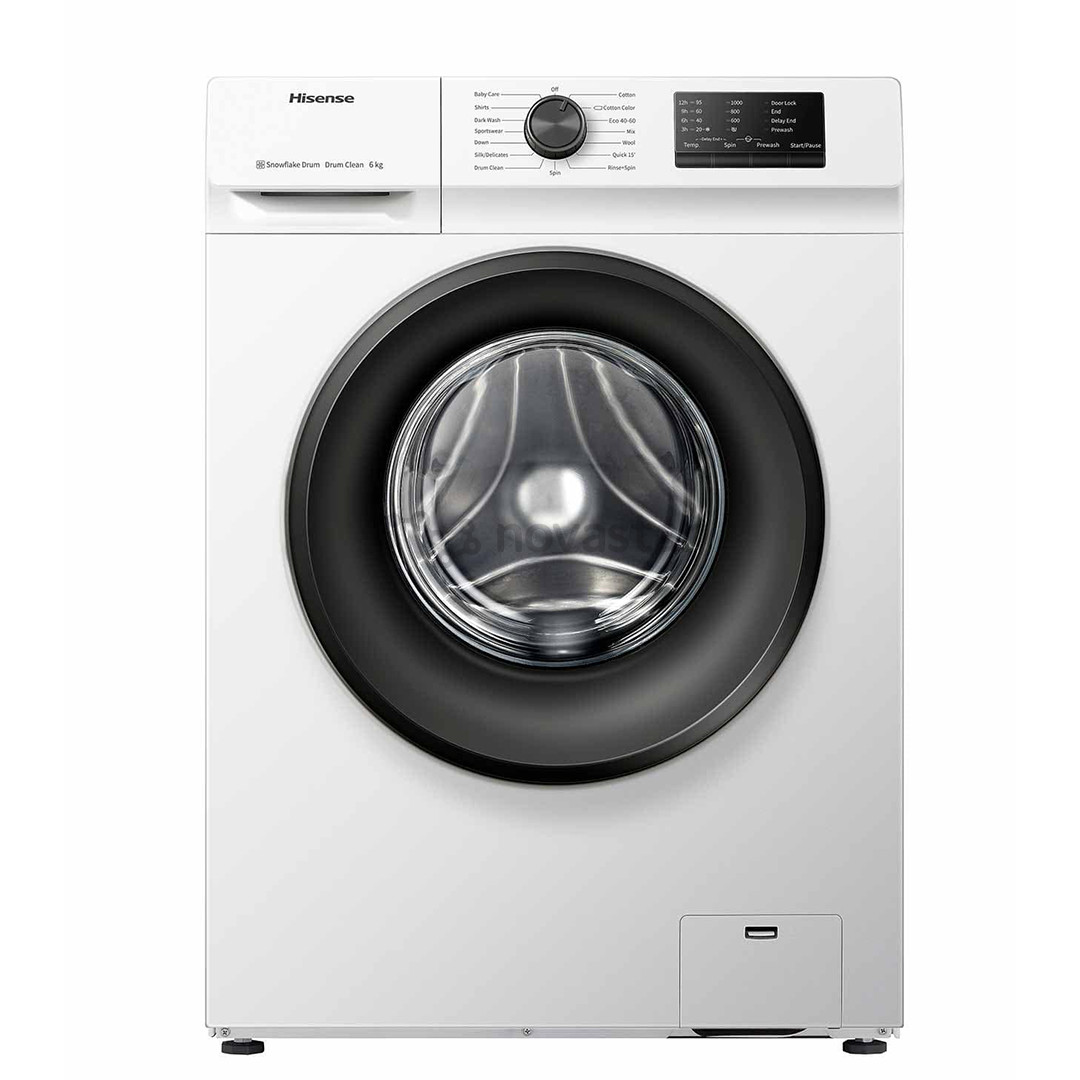 Hisense, 6 kg, depth 38 cm, 1000 rpm - Front Load Washing Machine