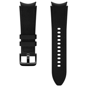 Apyrankė Samsung Galaxy Watch4 Hybrid Leather Band SM, Black ET-SHR88SBEGEU