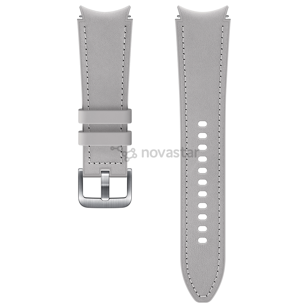 Apyrankė Samsung Galaxy Watch4 Hybrid Leather Band ML, Silver