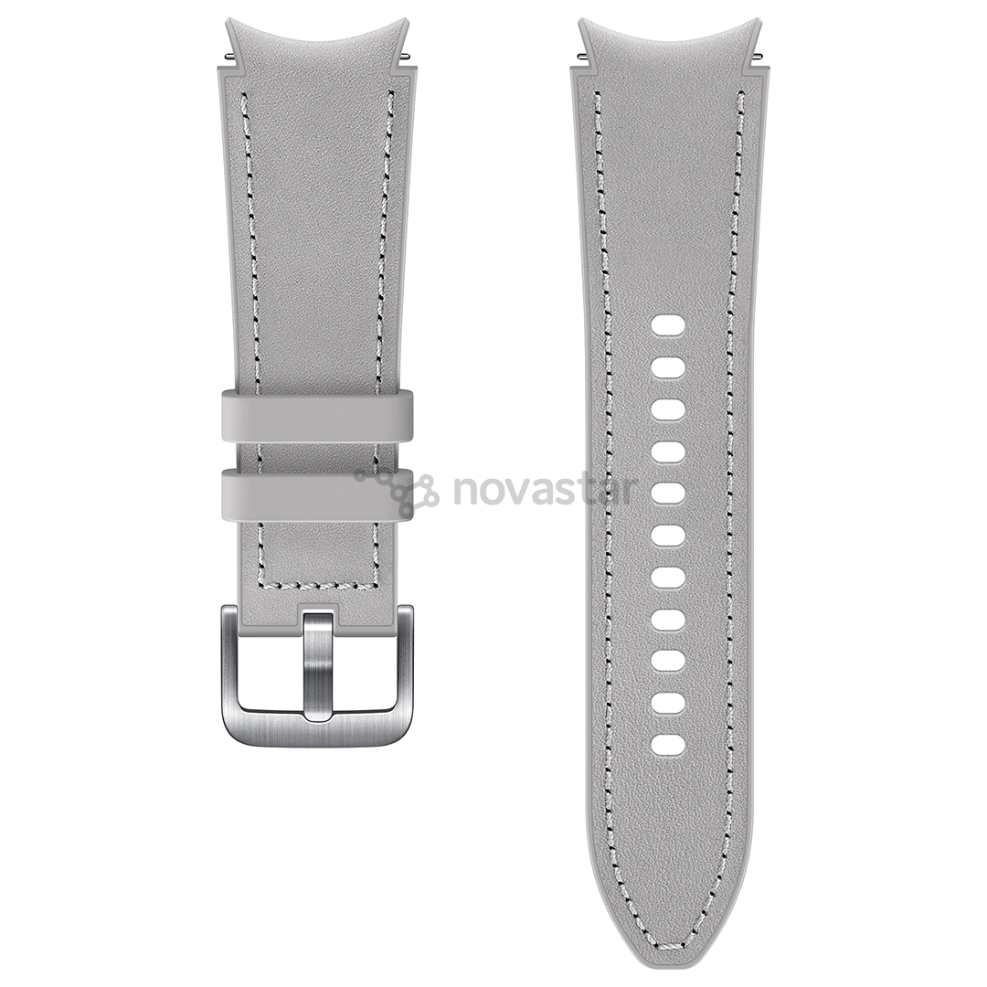 Apyrankė Samsung Galaxy Watch4 Hybrid Leather Band SM, Silver