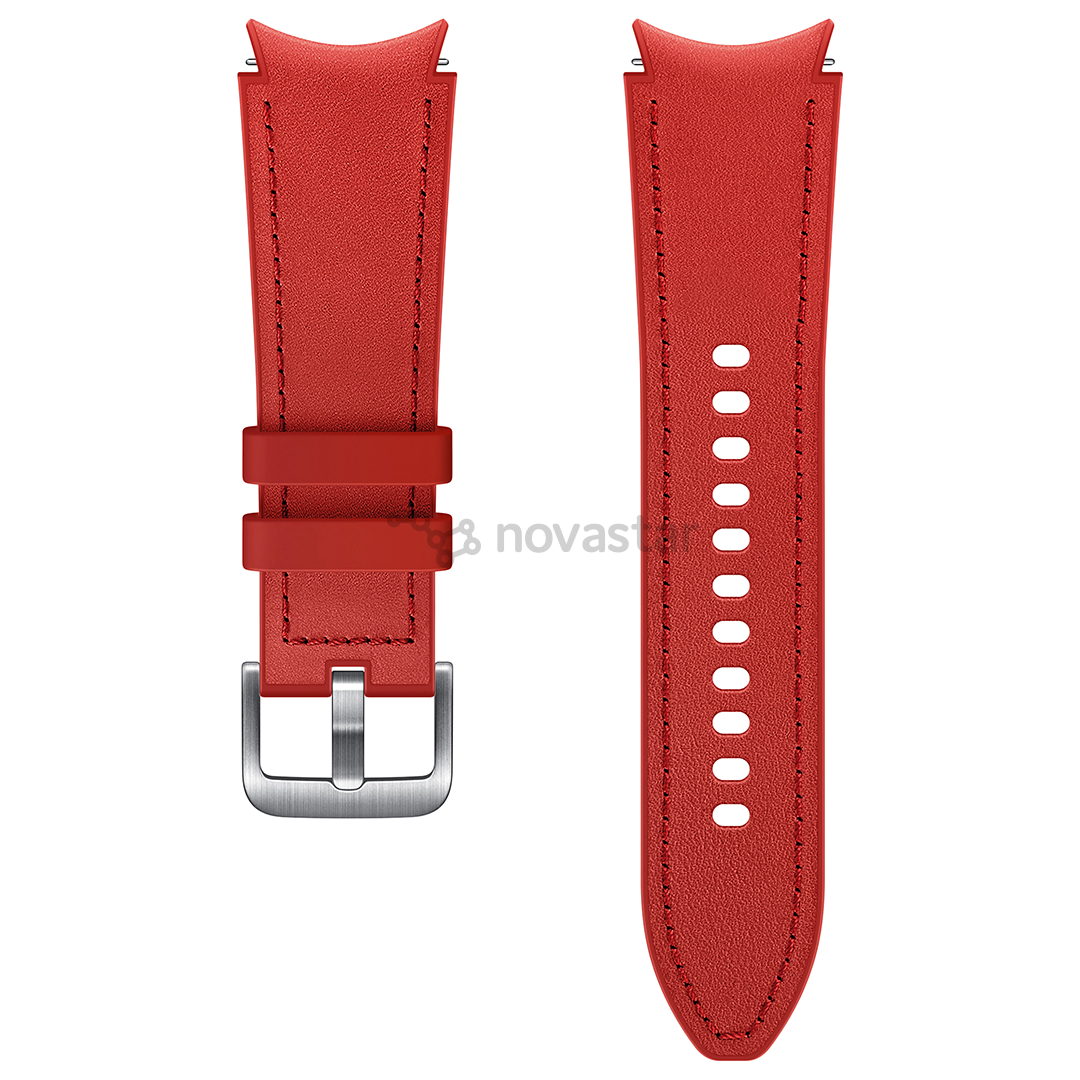 Apyrankė Samsung Galaxy Watch4 Hybrid Leather Band SM, Red