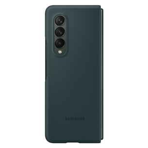 Dėklas Samsung Galaxy Fold3, Silikoninis, žalias