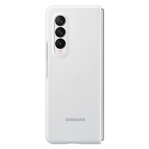 Dėklas Samsung Galaxy Fold3, Silikoninis, baltas