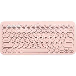 Klaviatūra Logitech K380 For Mac, Belaidė, SWE, rožinė