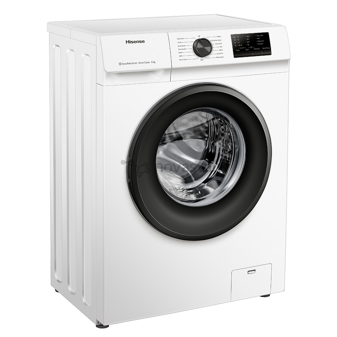 Hisense, 6 kg, depth 38 cm, 1000 rpm - Front Load Washing Machine