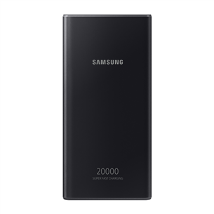 Išorinė baterija Samsung 20 000 mAh, Dark grey EB-P5300XJEGE