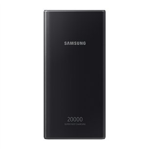 Išorinė baterija Samsung 20 000 mAh, Dark grey