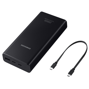 Išorinė baterija Samsung 20 000 mAh, Dark grey